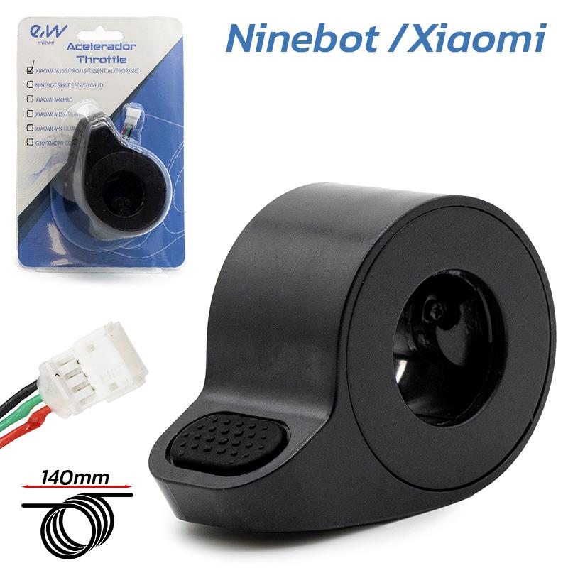 Acceleratore Ninebot e Xiaomi nero - Connettore JST ZH