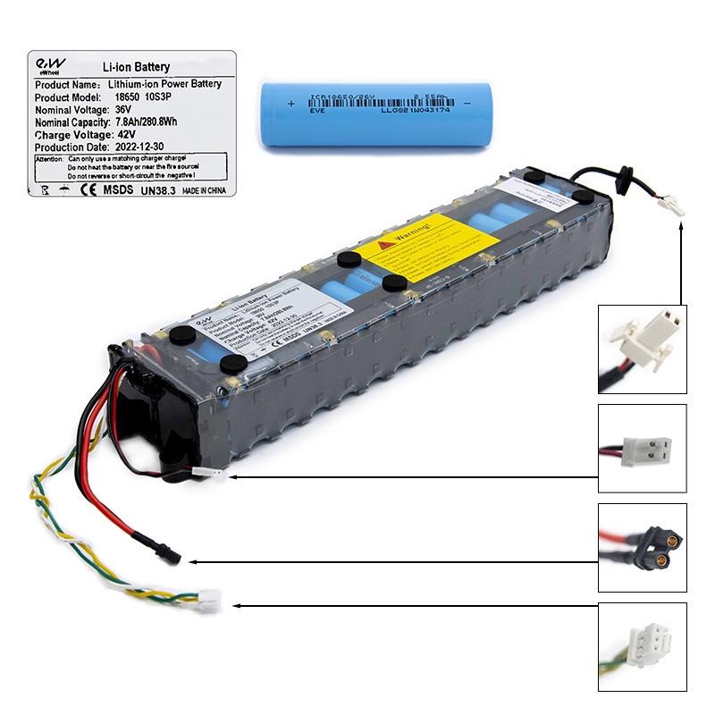 36v 7.8 A/H batteria per Xiaomi M365/1S/Essential/MI3 [EWHEEL]