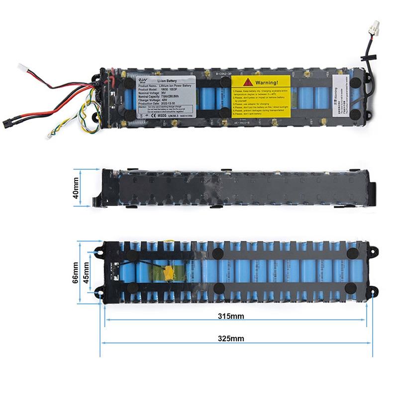 36v 7.8 A/H batteria per Xiaomi M365/1S/Essential/MI3 [EWHEEL]