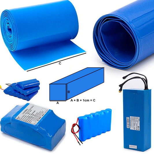 Termorestringente blu 200mm 10M