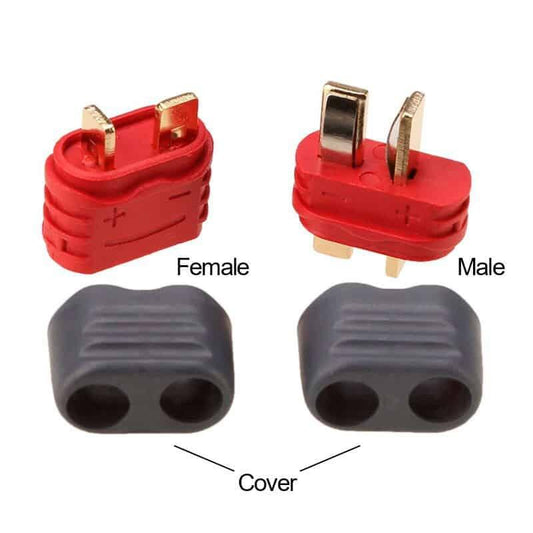 Connettore T-DEAN Masters con protettore - 5M/5F