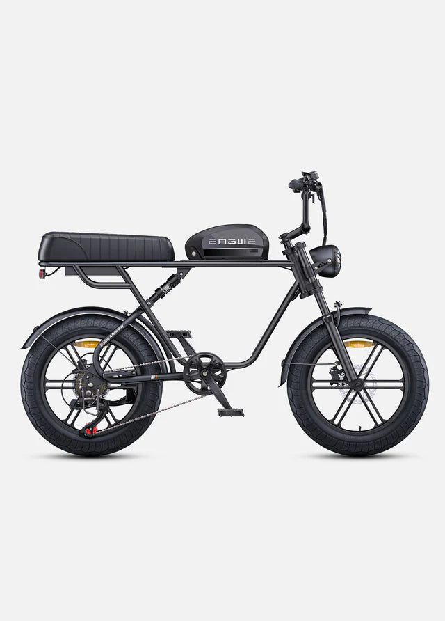 ENGWE Bicicletta Elettrica M1 DOPPIA BATTERIA. E-bike per due passeggeri in stile motocicletta con coppia di 65 Nm standard UE
