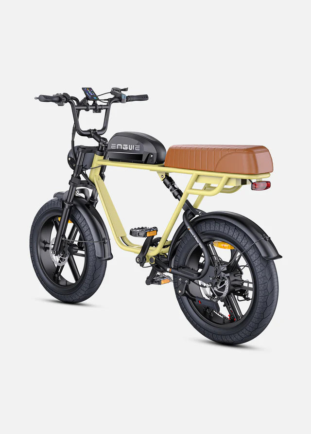 ENGWE Bicicletta Elettrica M1 DOPPIA BATTERIA. E-bike per due passeggeri in stile motocicletta con coppia di 65 Nm standard UE