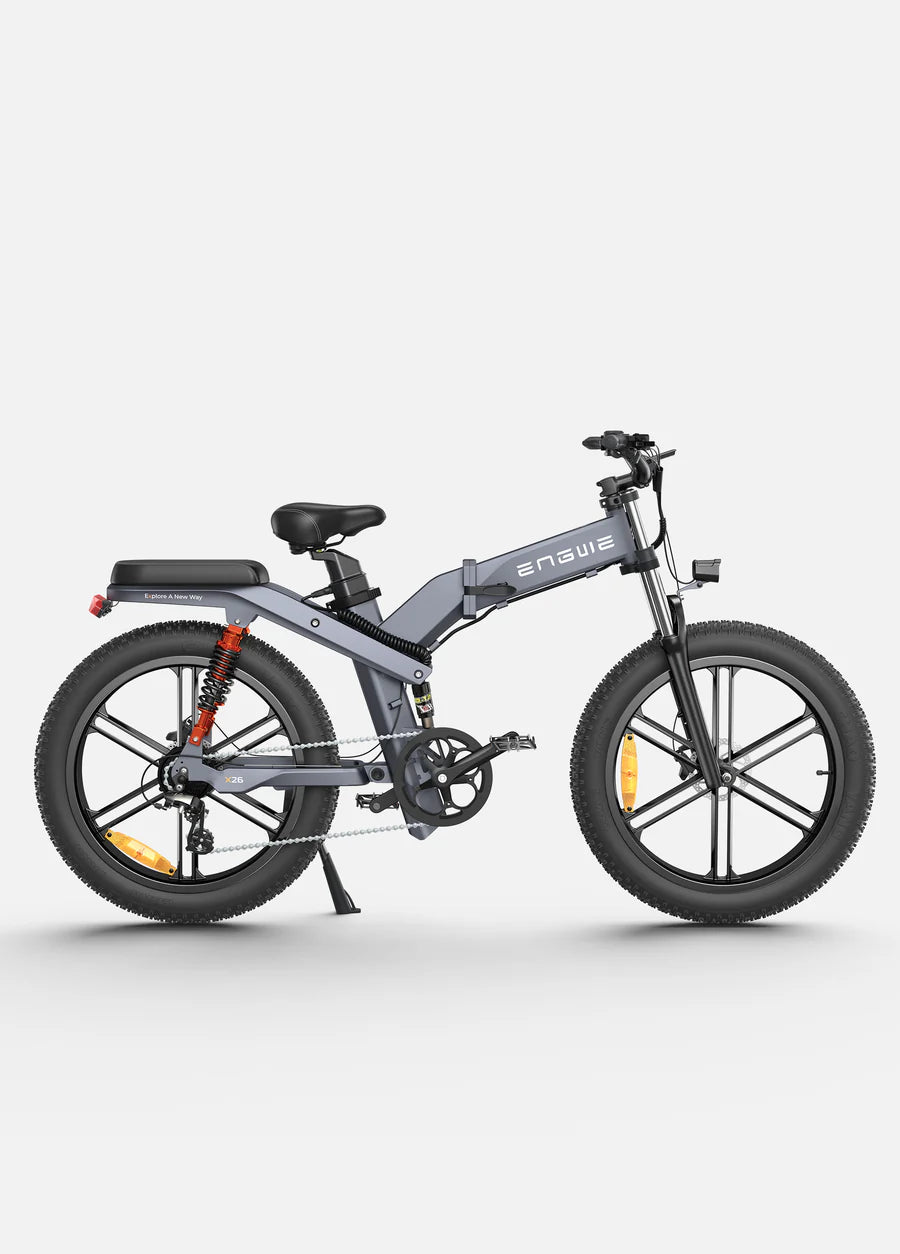ENGWE  Bicicletta Elettrica X26. Velocità massima 25 km/h E-bike pieghevole a tripla sospensione