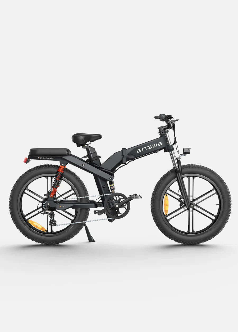 ENGWE  Bicicletta Elettrica X26. Velocità massima 25 km/h E-bike pieghevole a tripla sospensione