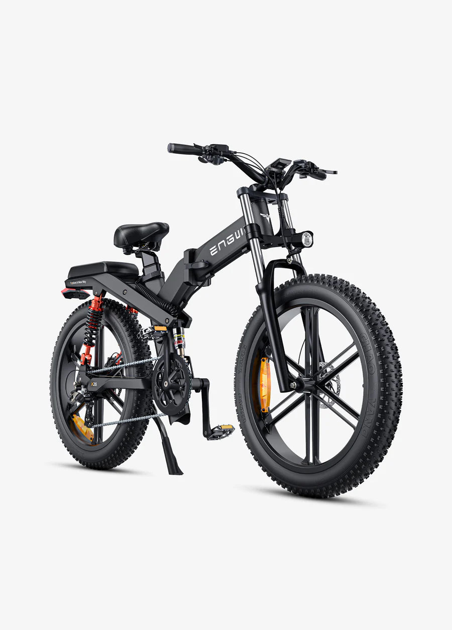 ENGWE  Bicicletta Elettrica X26. Velocità massima 25 km/h E-bike pieghevole a tripla sospensione