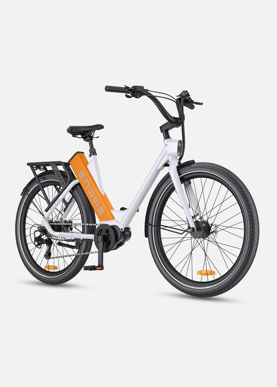 ENGWE Bicicletta Elettrica  P275 ST. Motore centrale Ananda da 250 W, coppia 70 Nm, bici elettrica urbana Step Thru