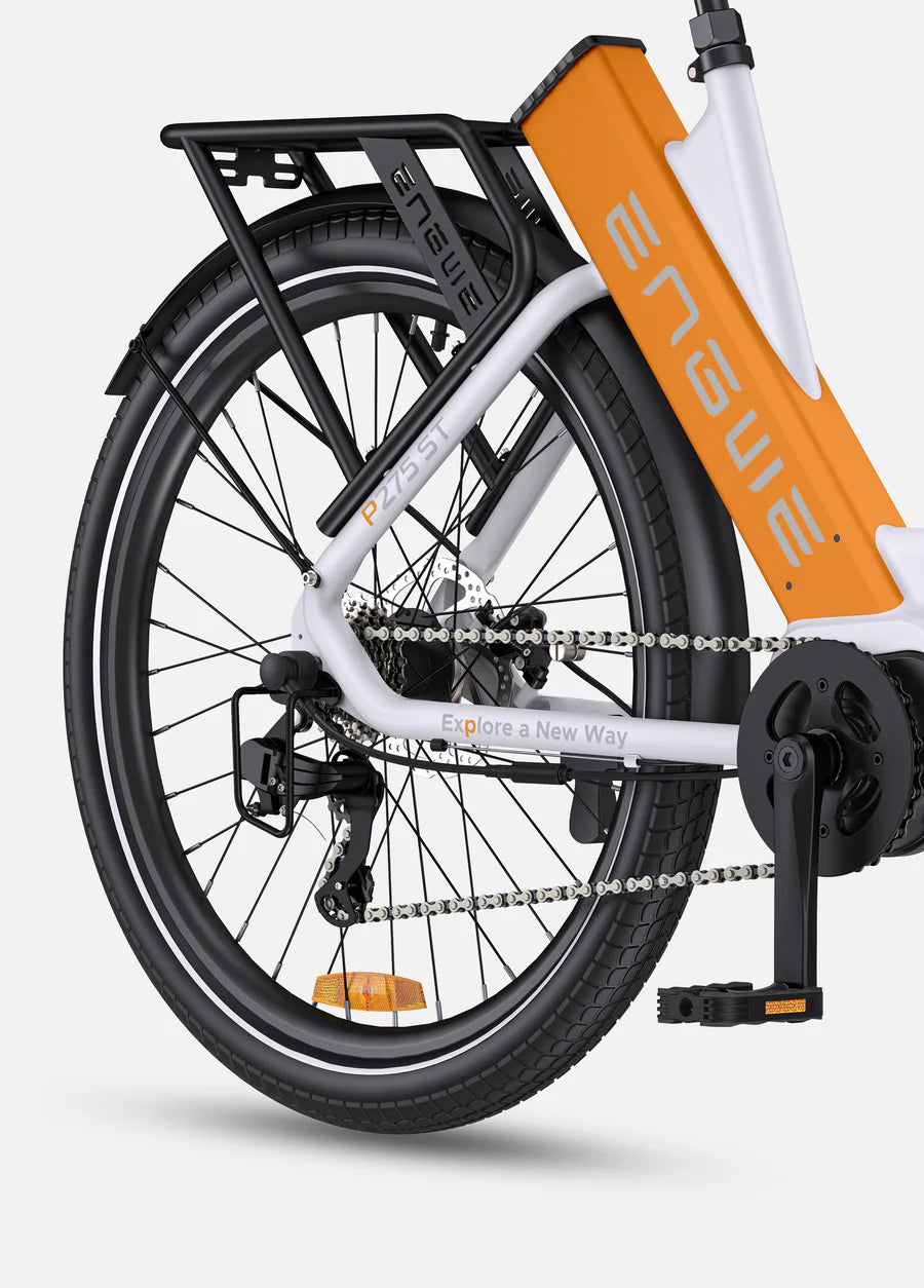 ENGWE Bicicletta Elettrica  P275 ST. Motore centrale Ananda da 250 W, coppia 70 Nm, bici elettrica urbana Step Thru