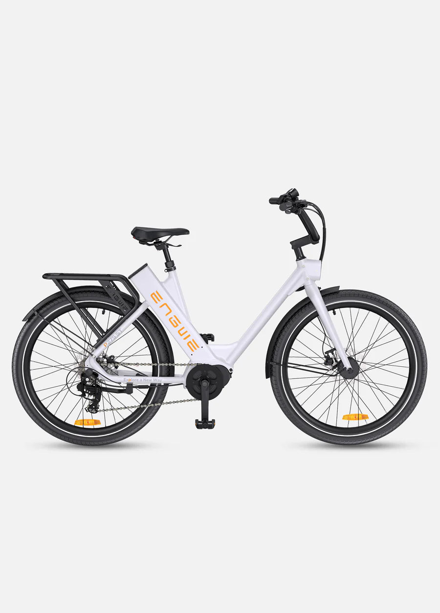 ENGWE Bicicletta Elettrica  P275 ST. Motore centrale Ananda da 250 W, coppia 70 Nm, bici elettrica urbana Step Thru