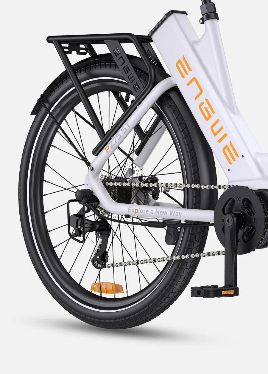 ENGWE Bicicletta Elettrica  P275 ST. Motore centrale Ananda da 250 W, coppia 70 Nm, bici elettrica urbana Step Thru