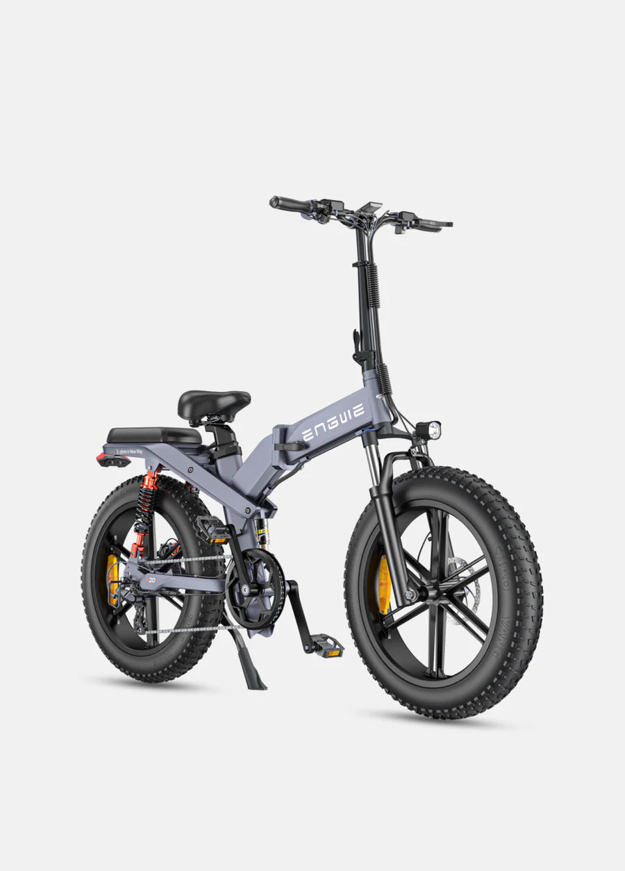 ENGWE Bicicletta Elettrica X20.  Velocità massima 25 km/h E-bike pieghevole a tripla sospensione