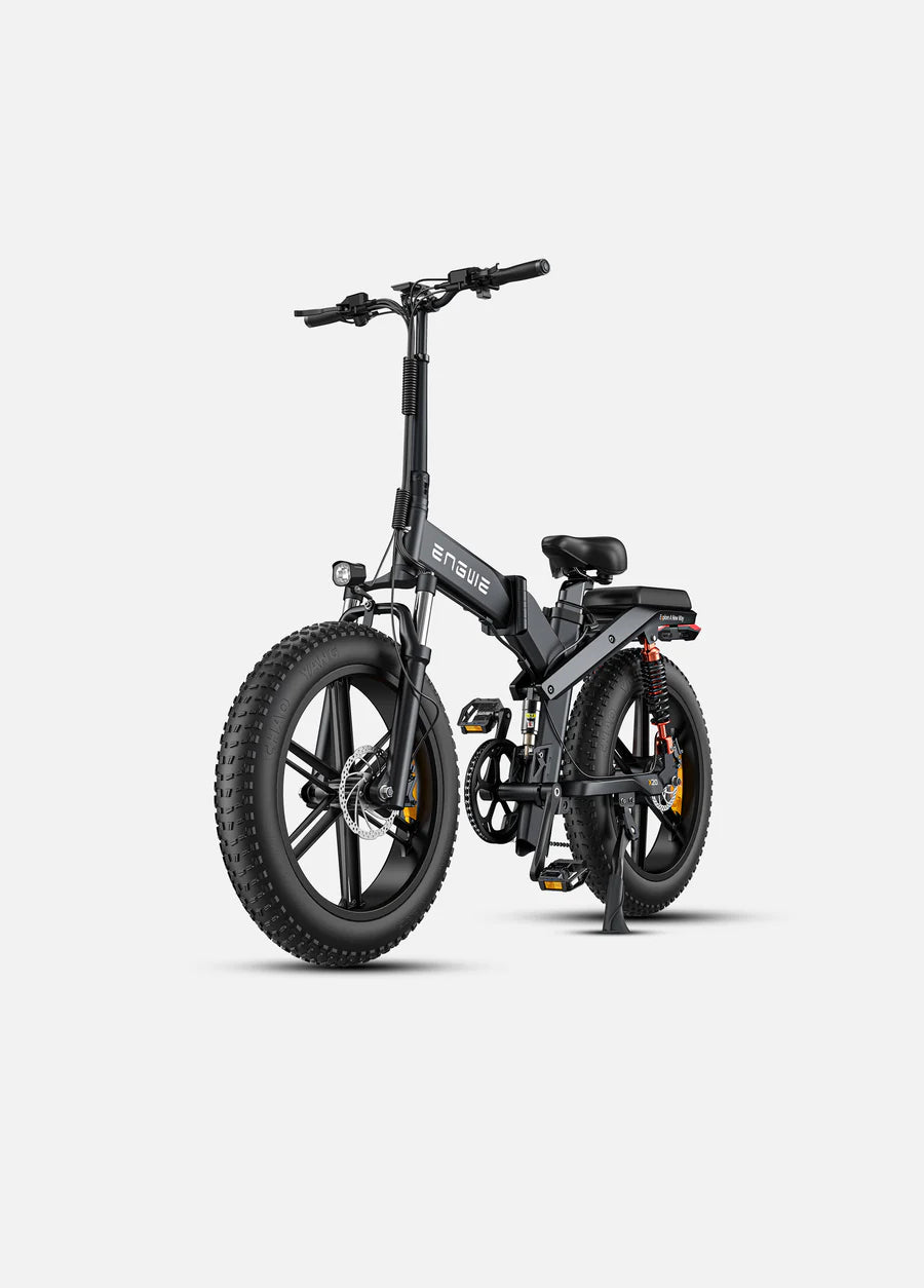 ENGWE Bicicletta Elettrica X20.  Velocità massima 25 km/h E-bike pieghevole a tripla sospensione